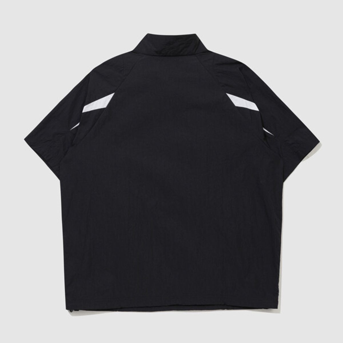 엄브로(UMBRO) HBL BLOKE 반팔 스탠넥 아노락 블랙(UQ223CWT52)