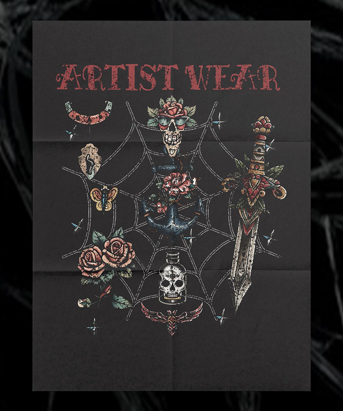 아티스트웨어(ARTISTWEAR) [ATW] 빈티지스쿨 반팔티