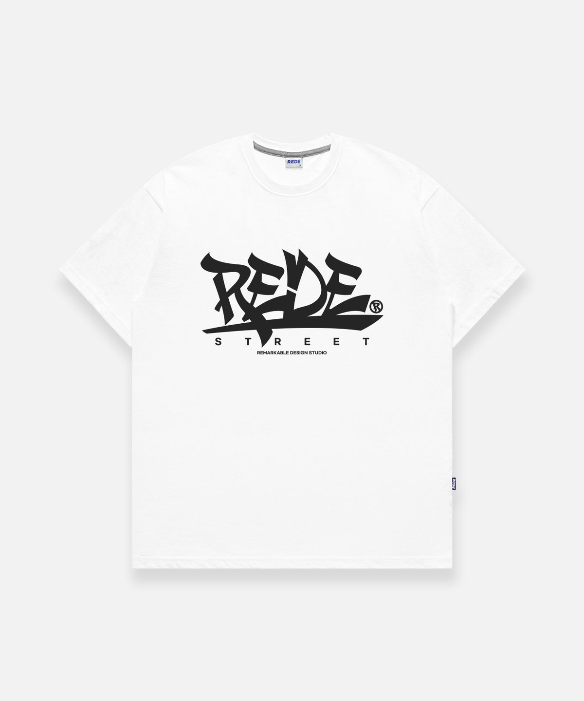 리디(REDE) 그래피티 스트릿 오버핏 반팔티