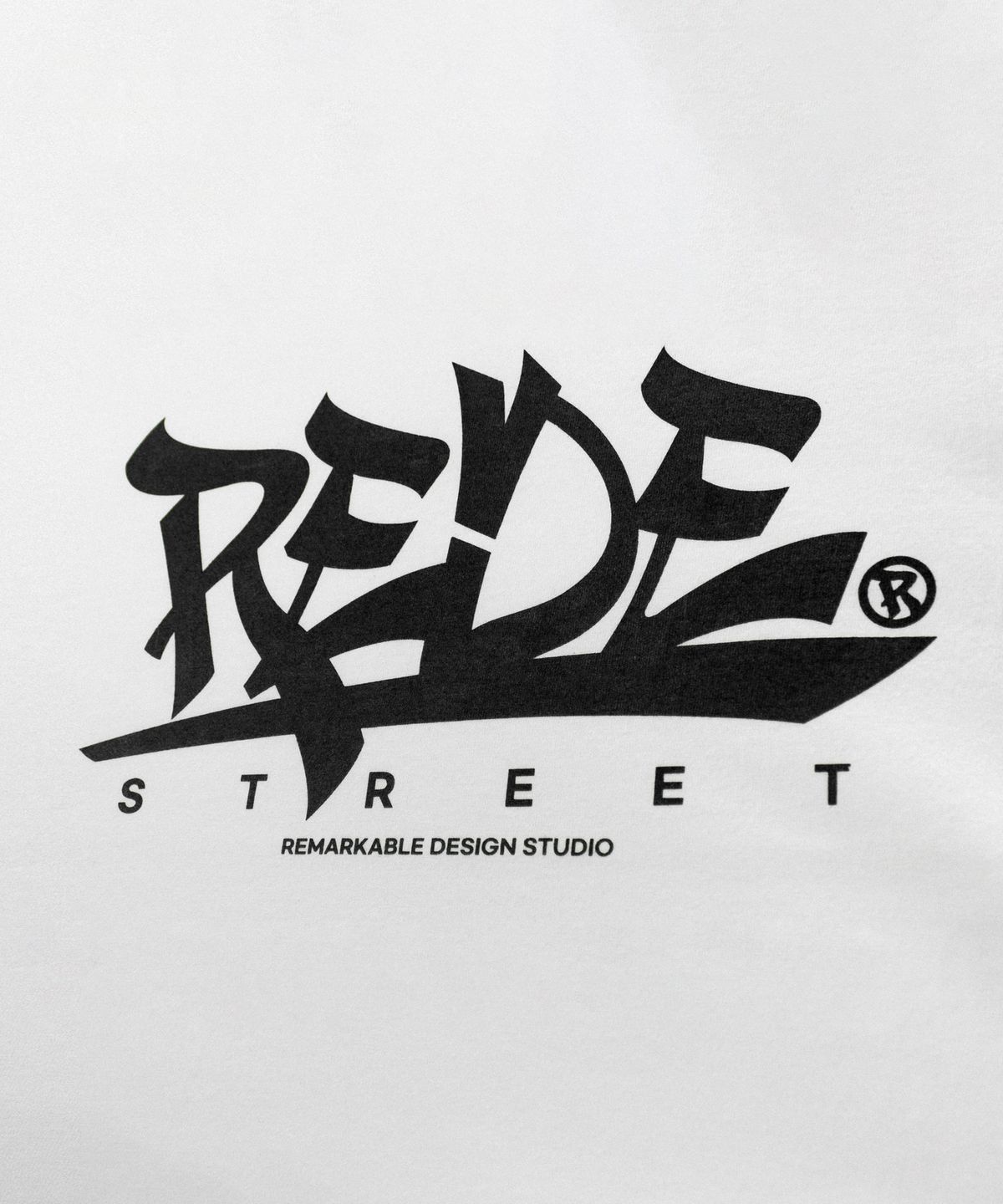 리디(REDE) 그래피티 스트릿 오버핏 반팔티
