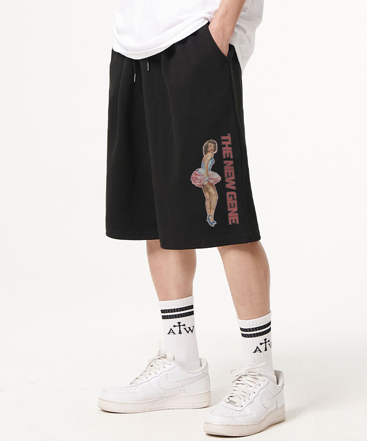 아티스트웨어(ARTISTWEAR) [ATW] 매거진 버뮤다팬츠