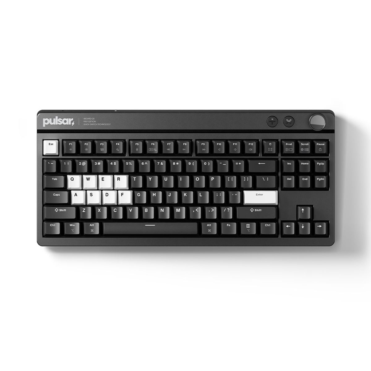 펄사(PULSAR) XBOARD QS 기계식 게이밍 키보드 유선 블랙색상 카일 박스 아이스 민트 V2 리니어 스위치 알루미늄 바디 (PWKXBQS01)