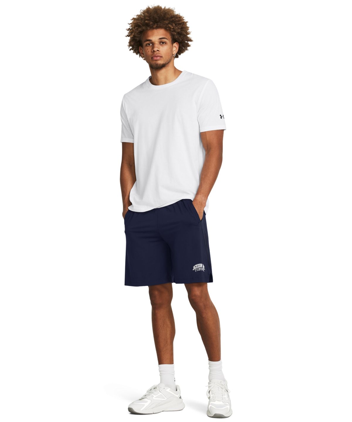 언더아머(UNDERARMOUR) 애슬레틱스 반팔 1383264-100