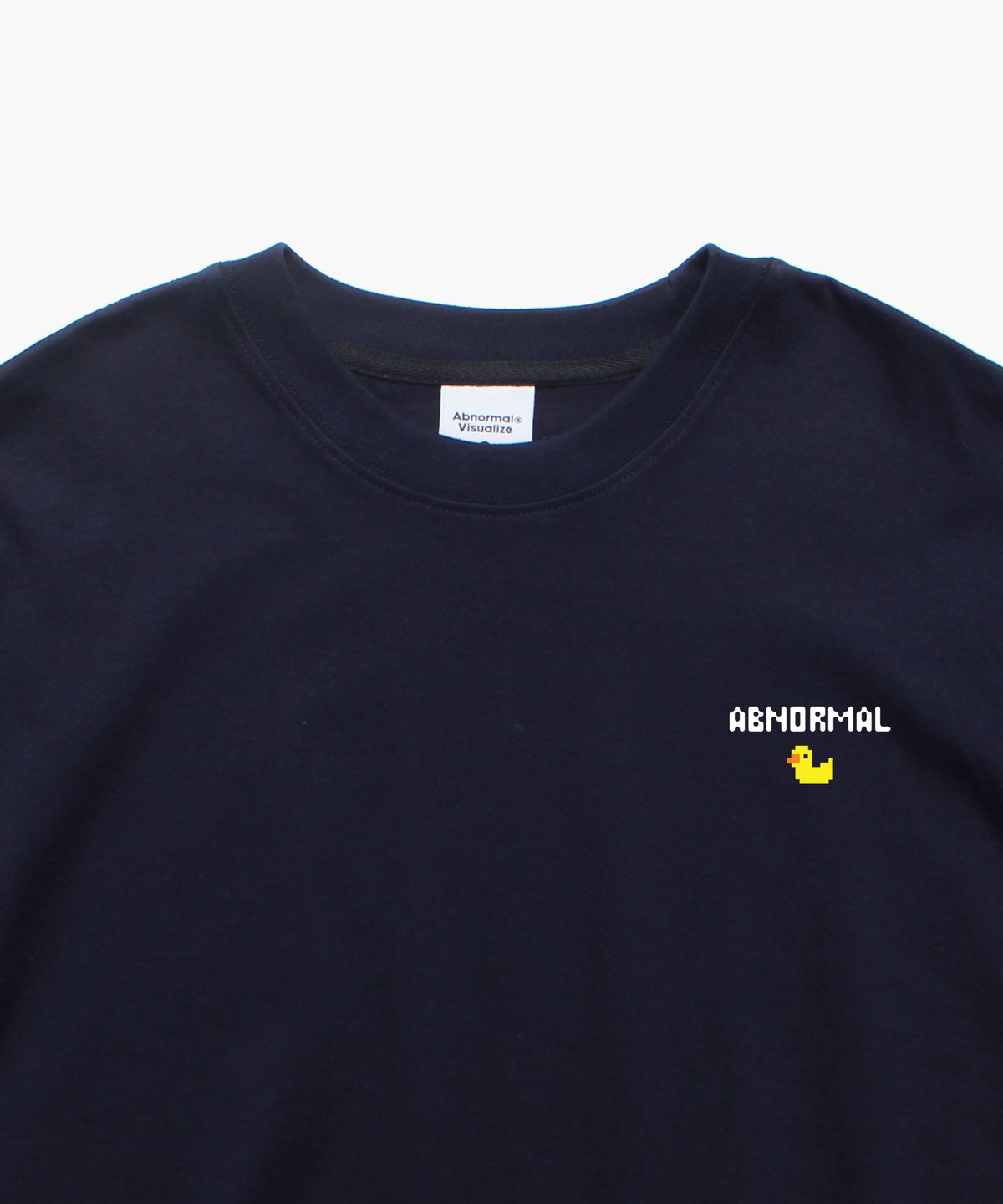 앱놀머씽(ABNORMALTHING) 아날로그 티셔츠 네이비 (ANALOGUE T-SHIRT NAVY)