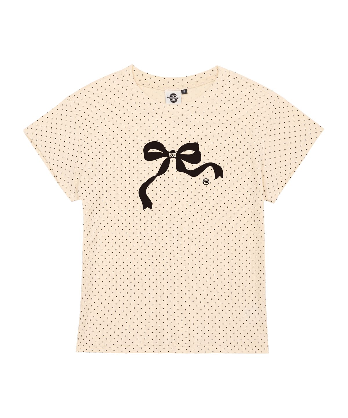 프라임에이트(PRIMATE) DOT BELLE 여성 땡땡이 반팔티셔츠 3 COLORS
