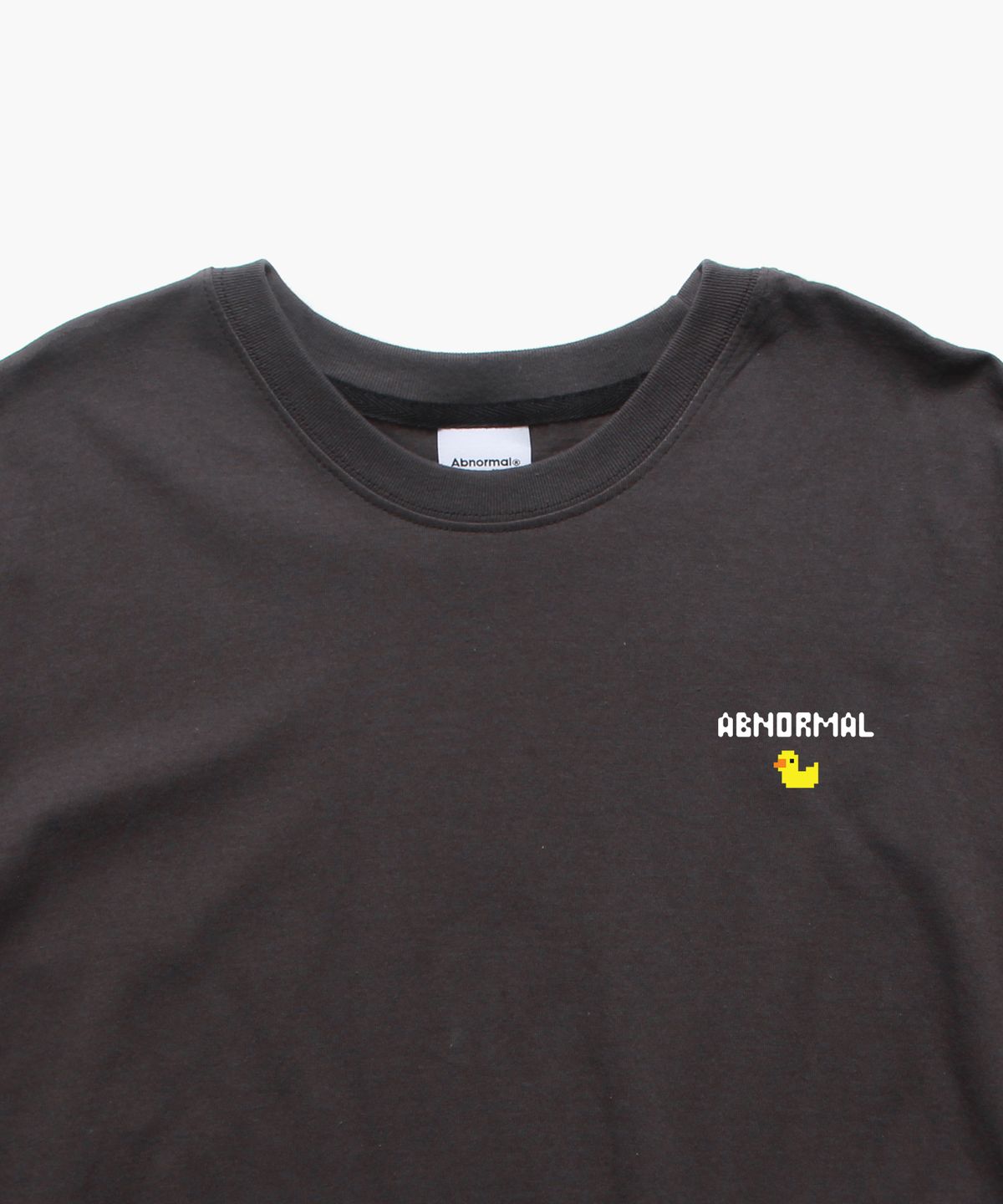 앱놀머씽(ABNORMALTHING) 아날로그 티셔츠 차콜 (ANALOGUE T-SHIRT CHARCOAL)