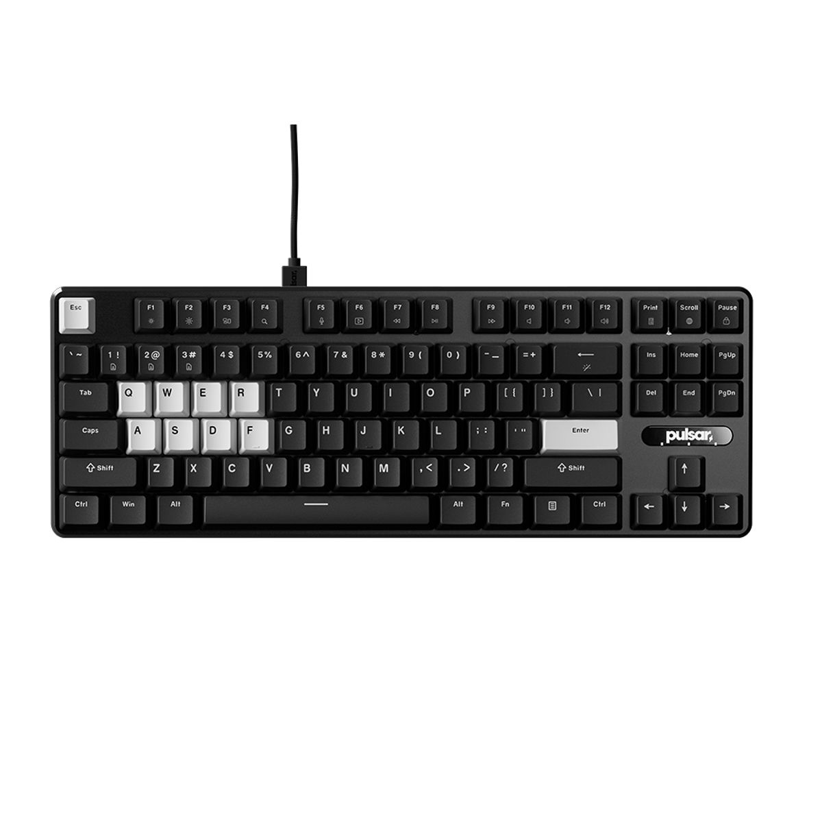 펄사(PULSAR) PCMK 2 HE TKL 마그네틱 키보드 영문 블랙색상 래피드 트리거 자석축 알루미늄바디 8K (PCMK2HE801B)