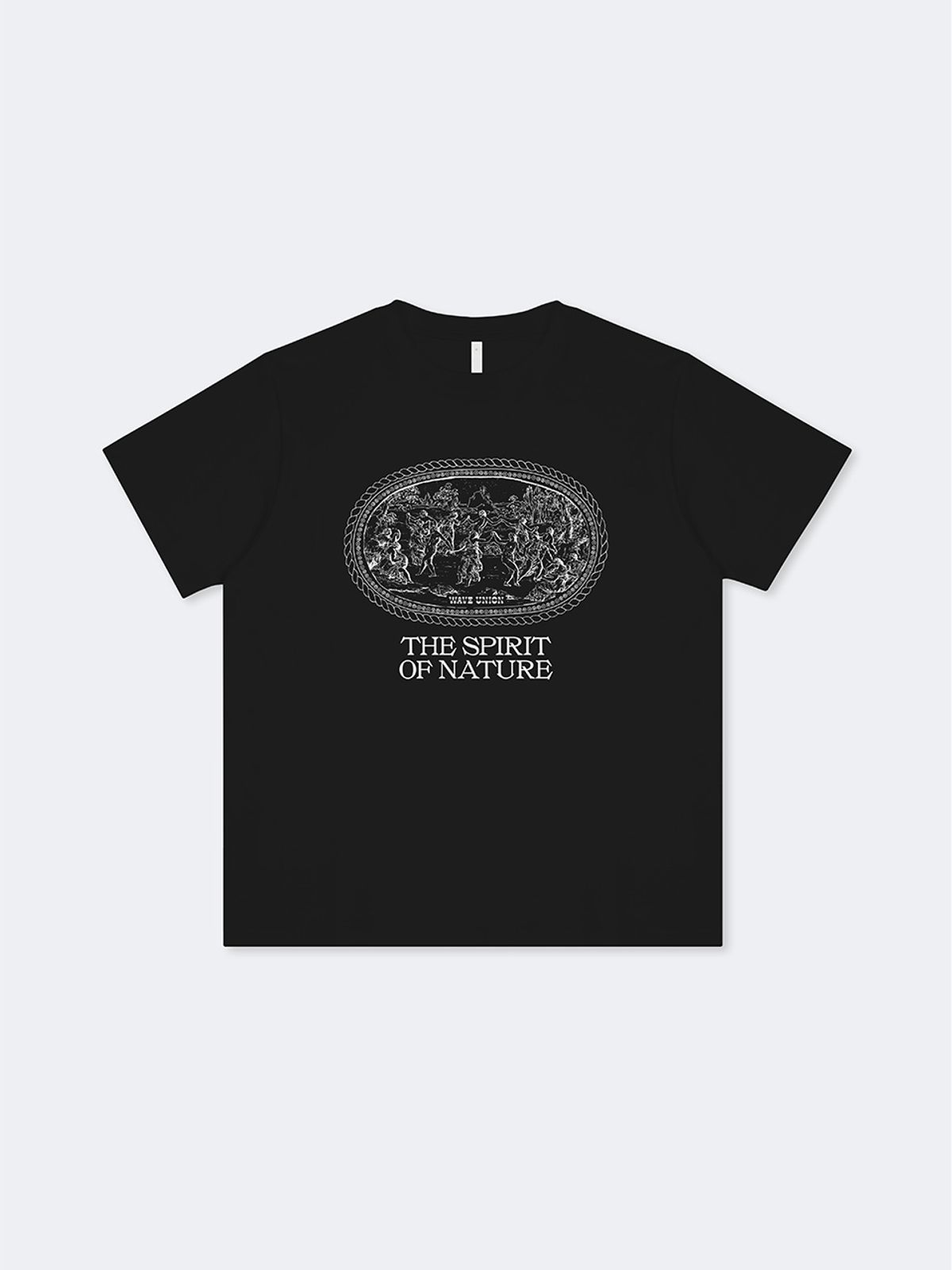 웨이브유니온(WAVE UNION) Nymphs T-shirt black
