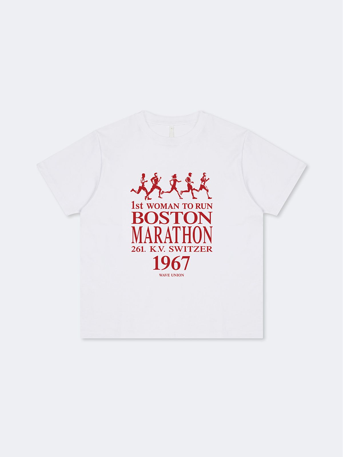 웨이브유니온(WAVE UNION) Kathrine T-shirt white