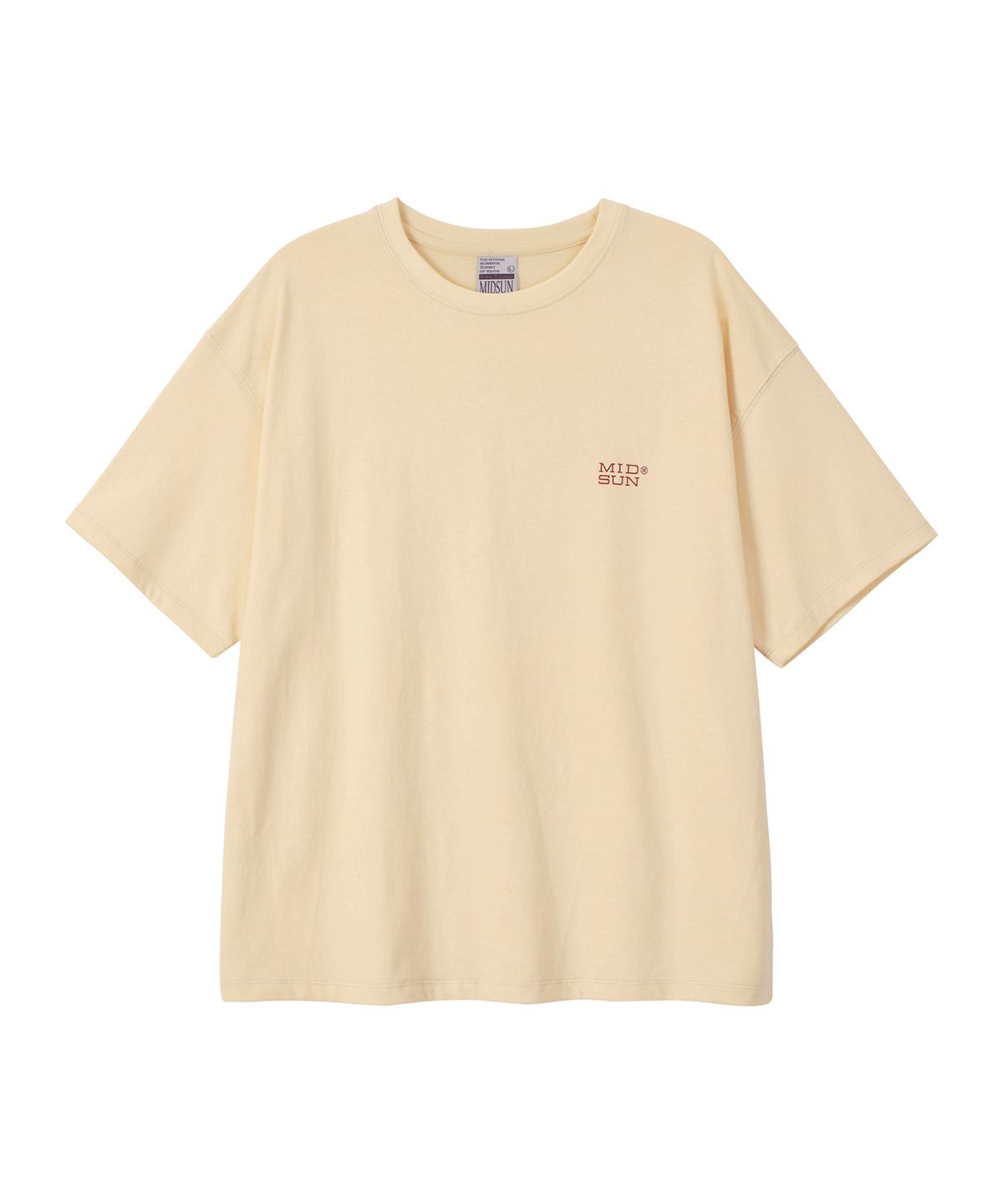 미드선(MIDSUN) Fragment Heart Tee-Cream