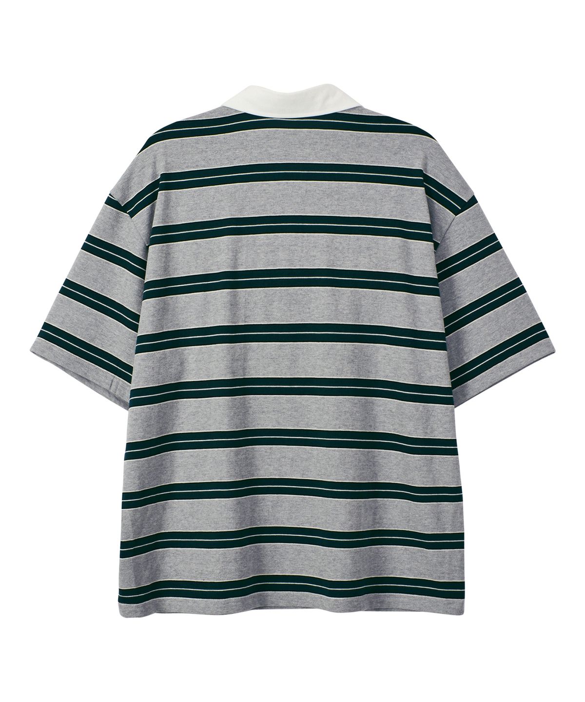 미드선(MIDSUN) Halcyon Stripe Polo-Grey