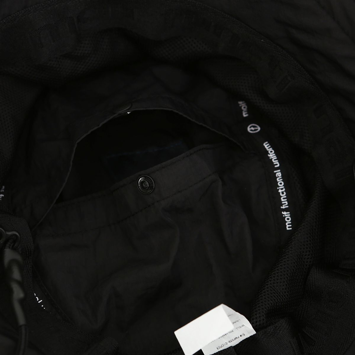 모이프(MOIF) [25SS] PKB VENT BUCKET HAT / BLACK