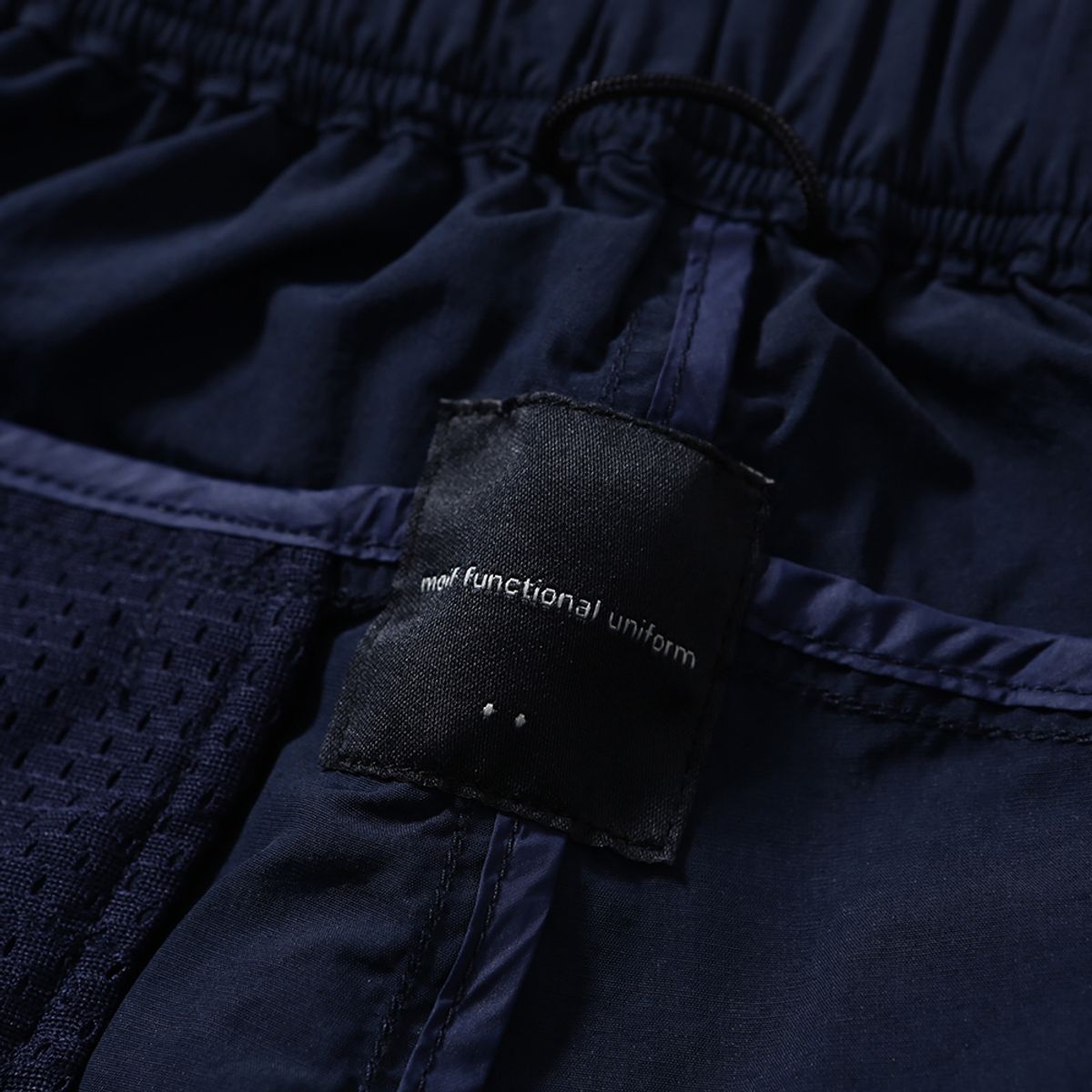 모이프(MOIF) [SS25] UNIFORM SHORTS / NAVY BLUE NC
