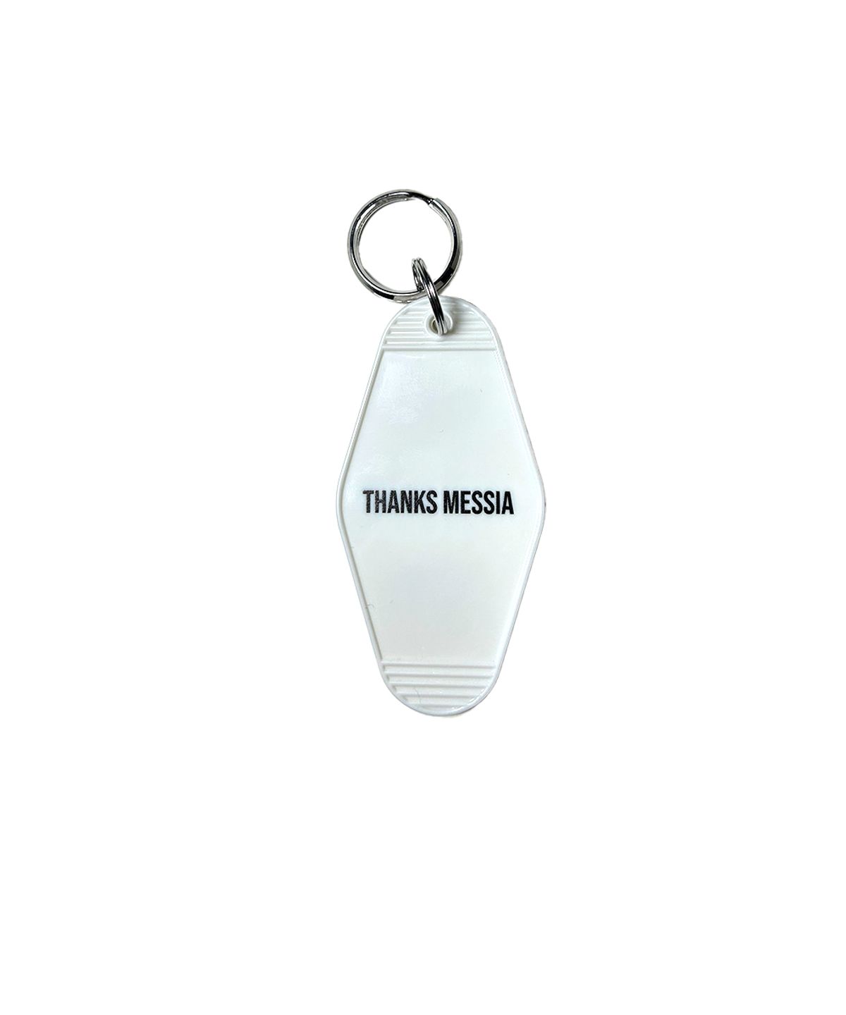 땡스메시아(THANKS MESSIA) THE HEAVEN HOTEL KEYRING-WHITE