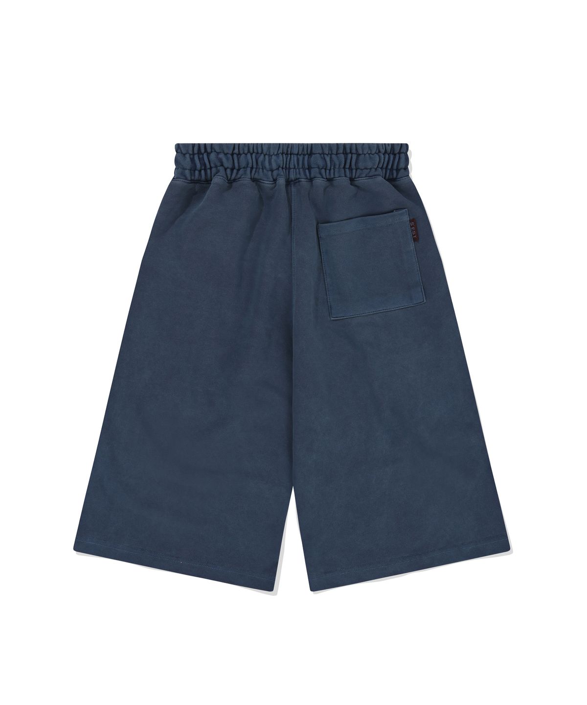 에스이에스티(S'EST) Pigment Bermuda Shorts Blue