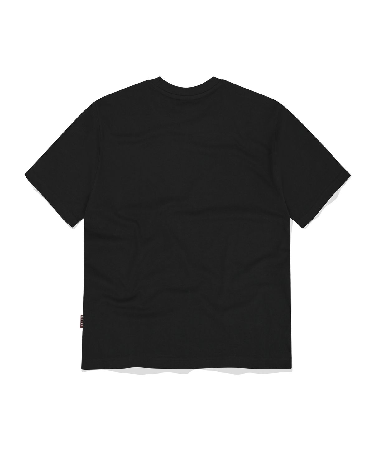 에스이에스티(S'EST) Bio washing T-shirts Black