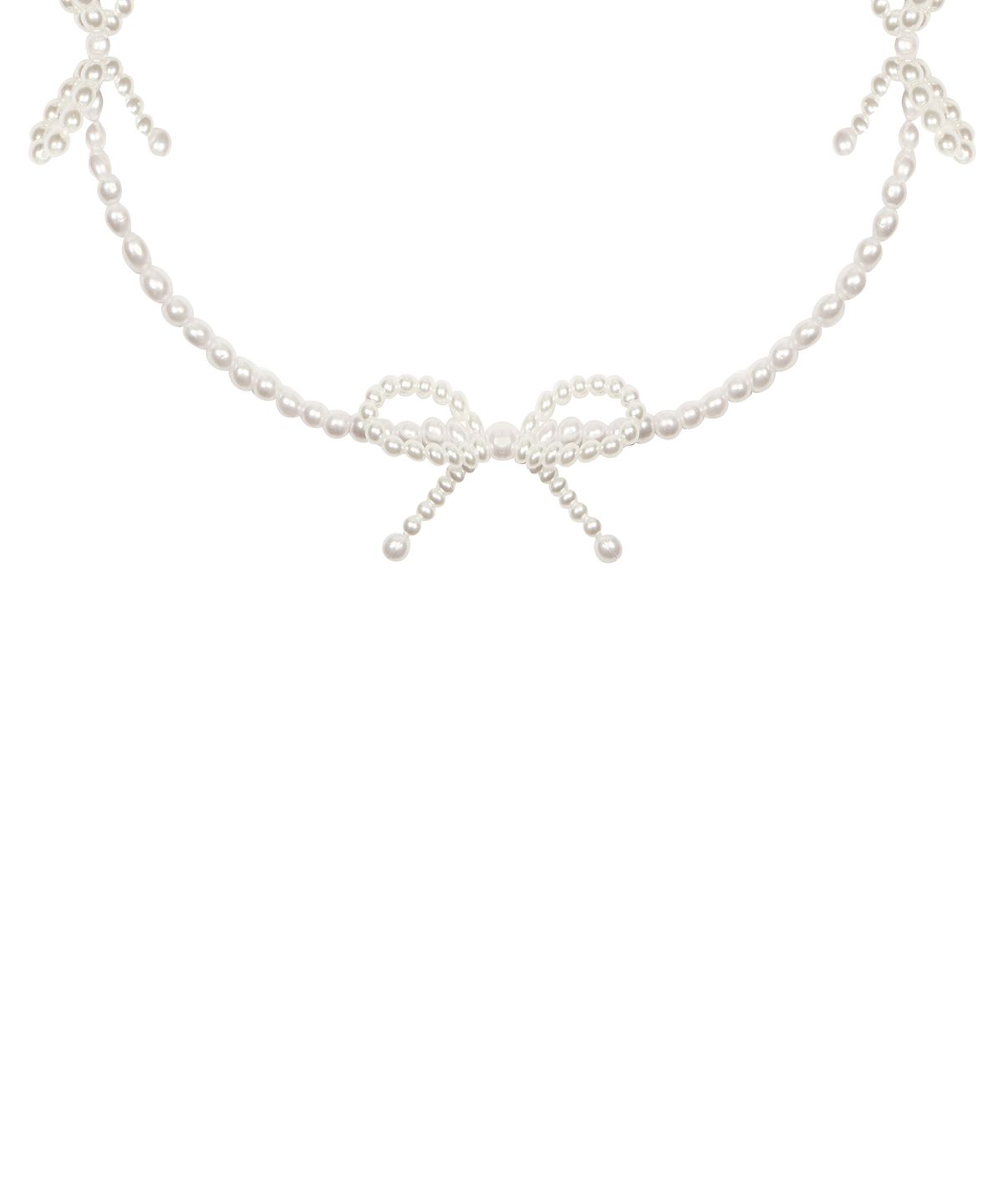 러브이즈트루(LUVISTRUE) SM RIBBON CHOCKER(WHITE)