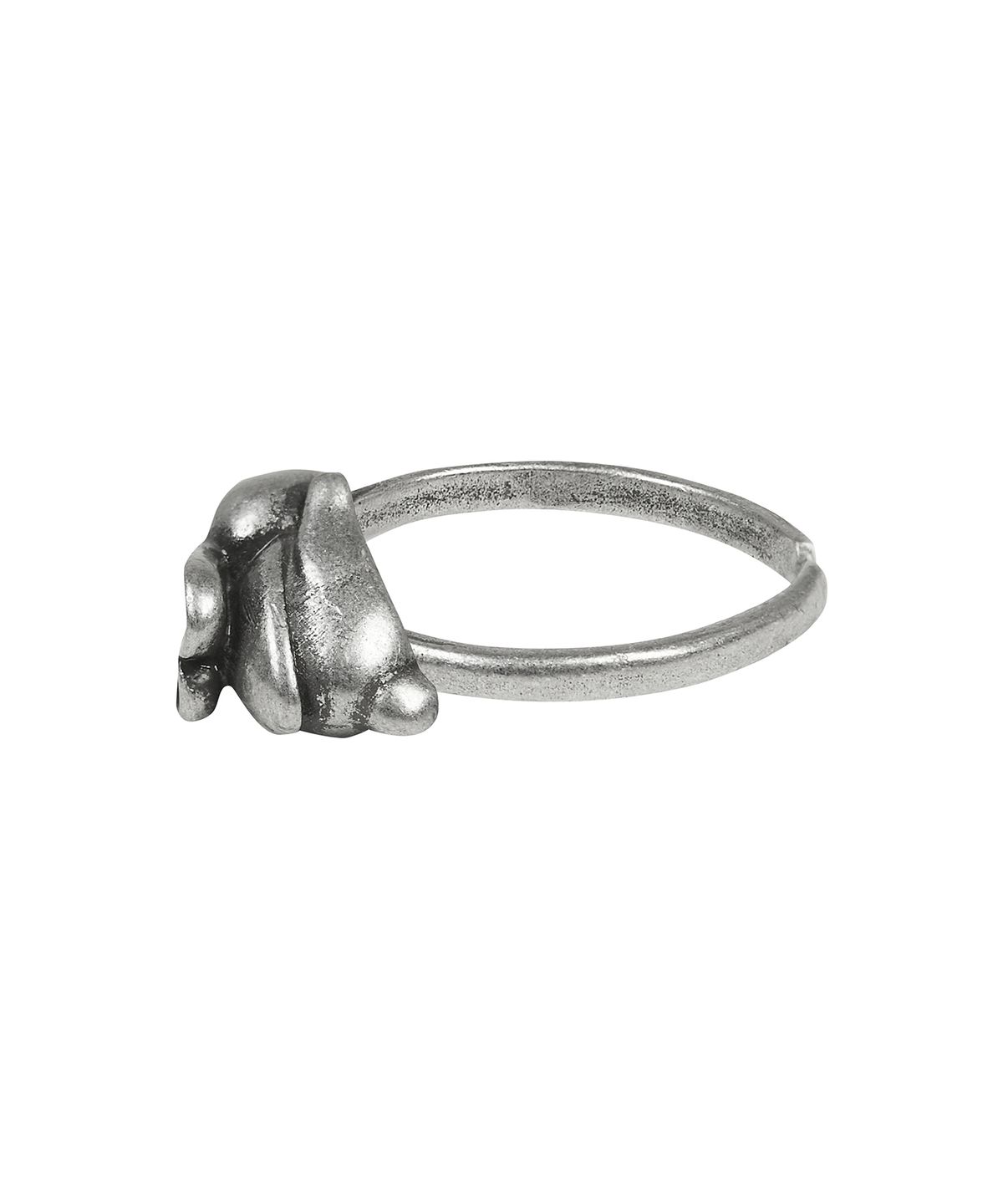 러브이즈트루(LUVISTRUE) SM HEART RABBIT RING(SILVER)