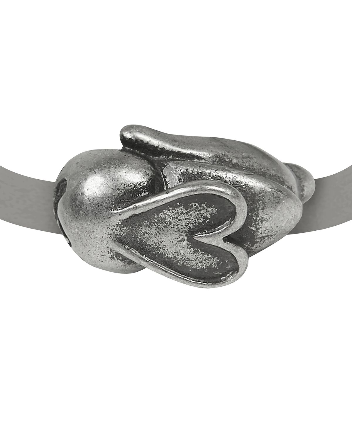 러브이즈트루(LUVISTRUE) SM HEART RABBIT RING(SILVER)