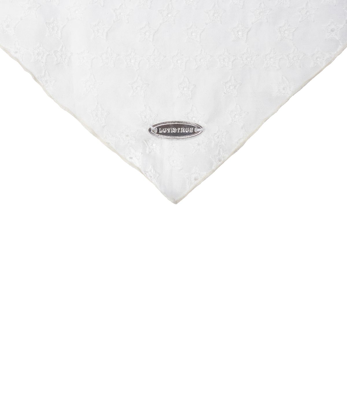 러브이즈트루(LUVISTRUE) SM STAR SCARF(WHITE)