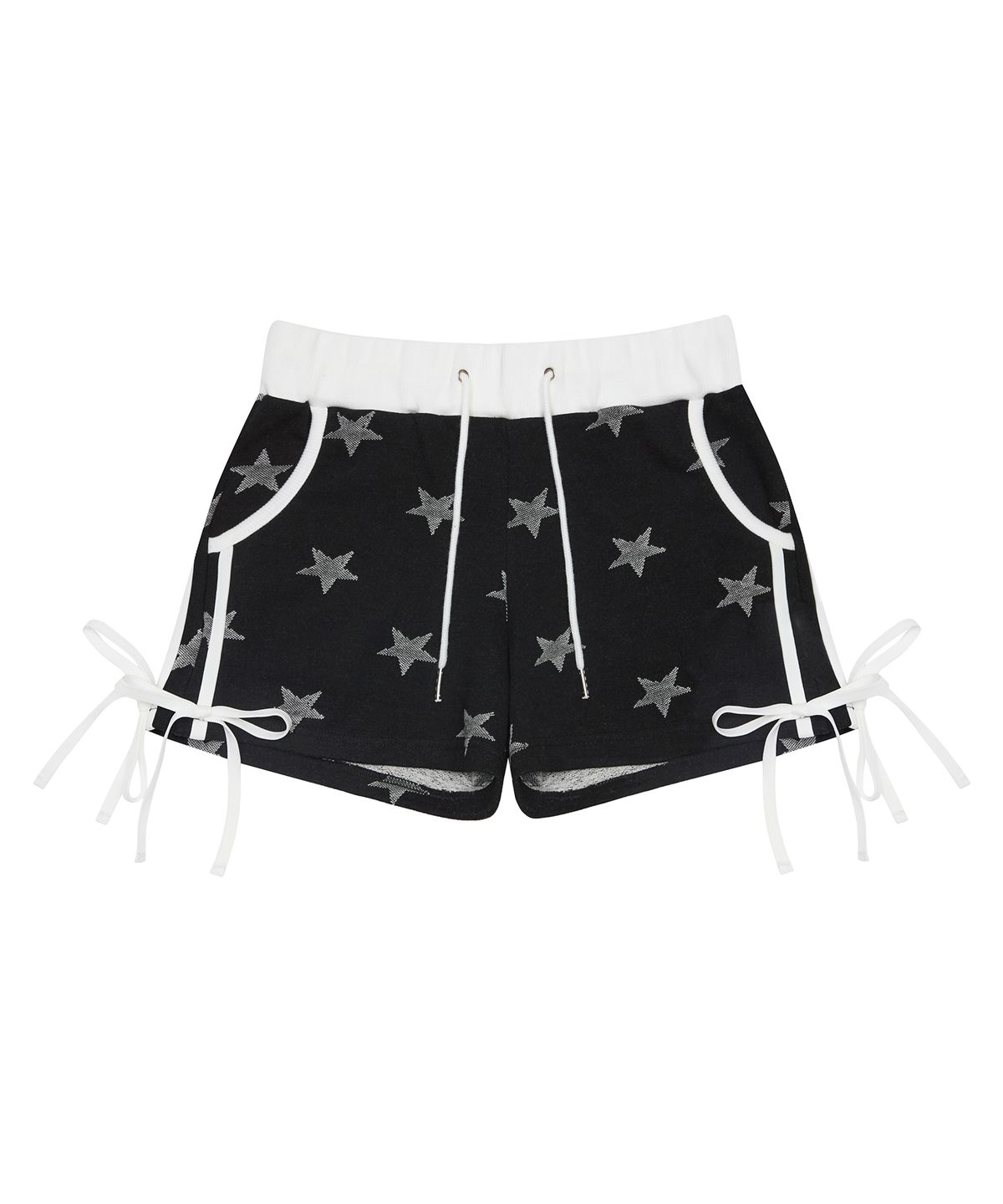 러브이즈트루(LUVISTRUE) SM RIBBON SHORTS (BLACK)