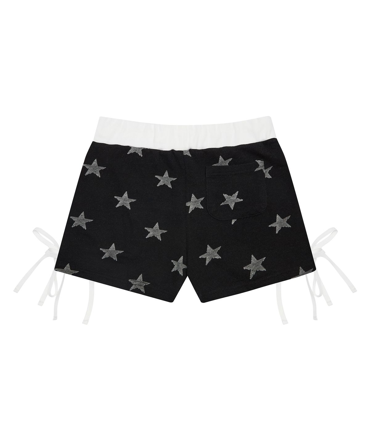 러브이즈트루(LUVISTRUE) SM RIBBON SHORTS (BLACK)