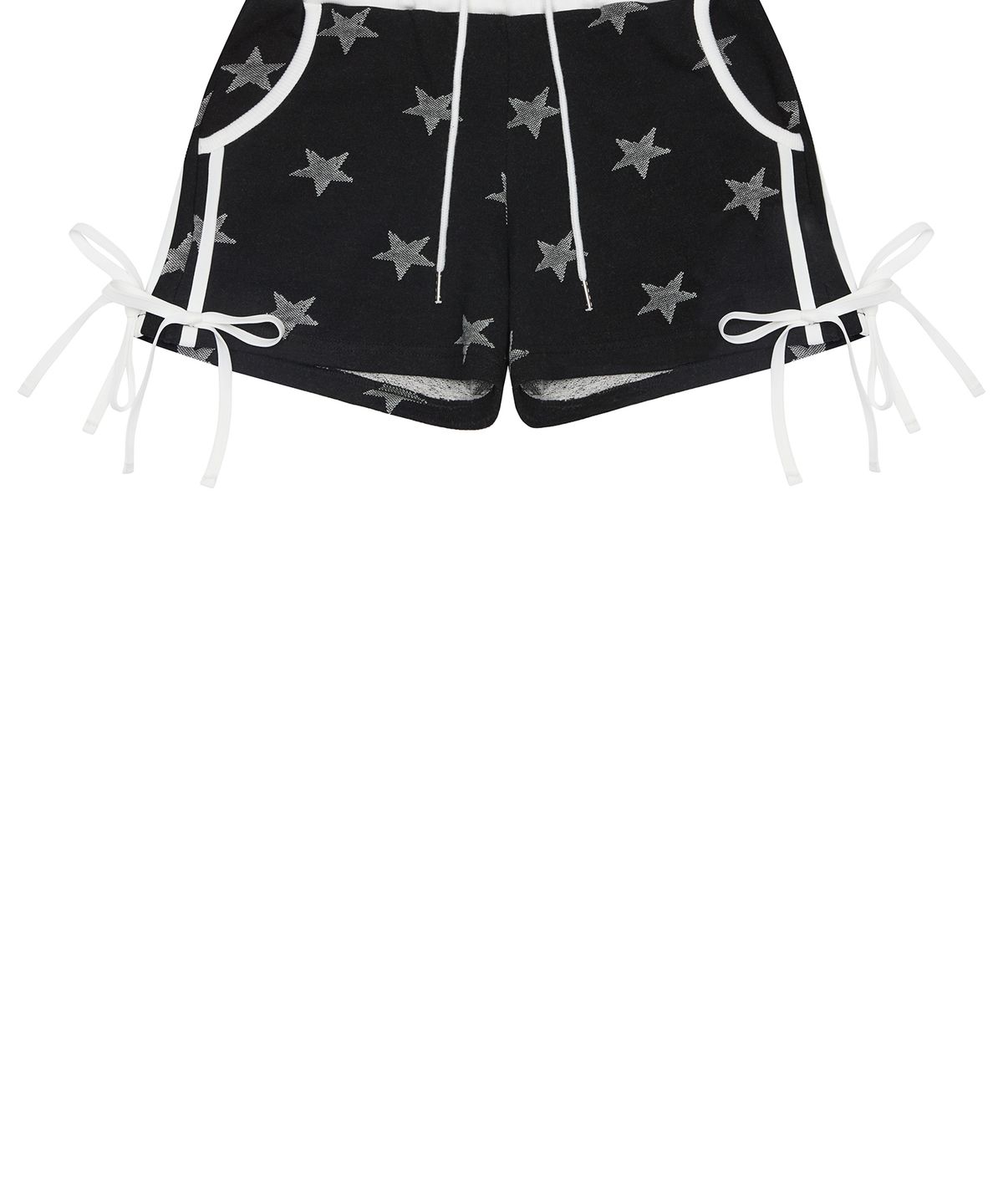 러브이즈트루(LUVISTRUE) SM RIBBON SHORTS (BLACK)