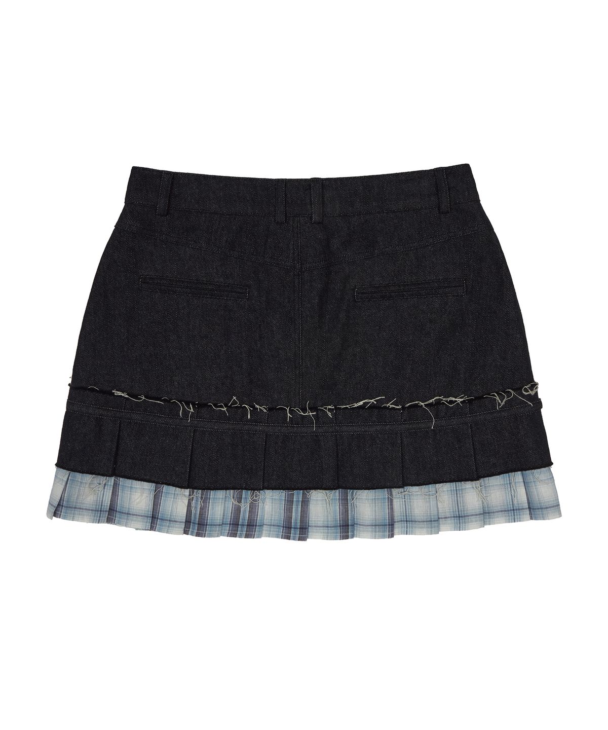 러브이즈트루(LUVISTRUE) SM DENIM MINI SKIRT(BLUE)