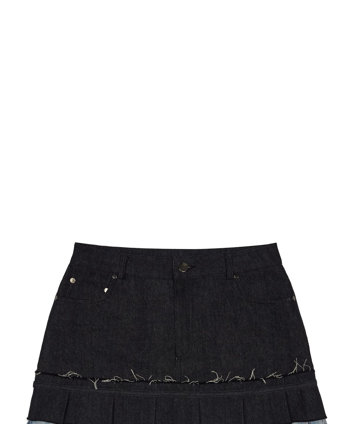 러브이즈트루(LUVISTRUE) SM DENIM MINI SKIRT(BLUE)