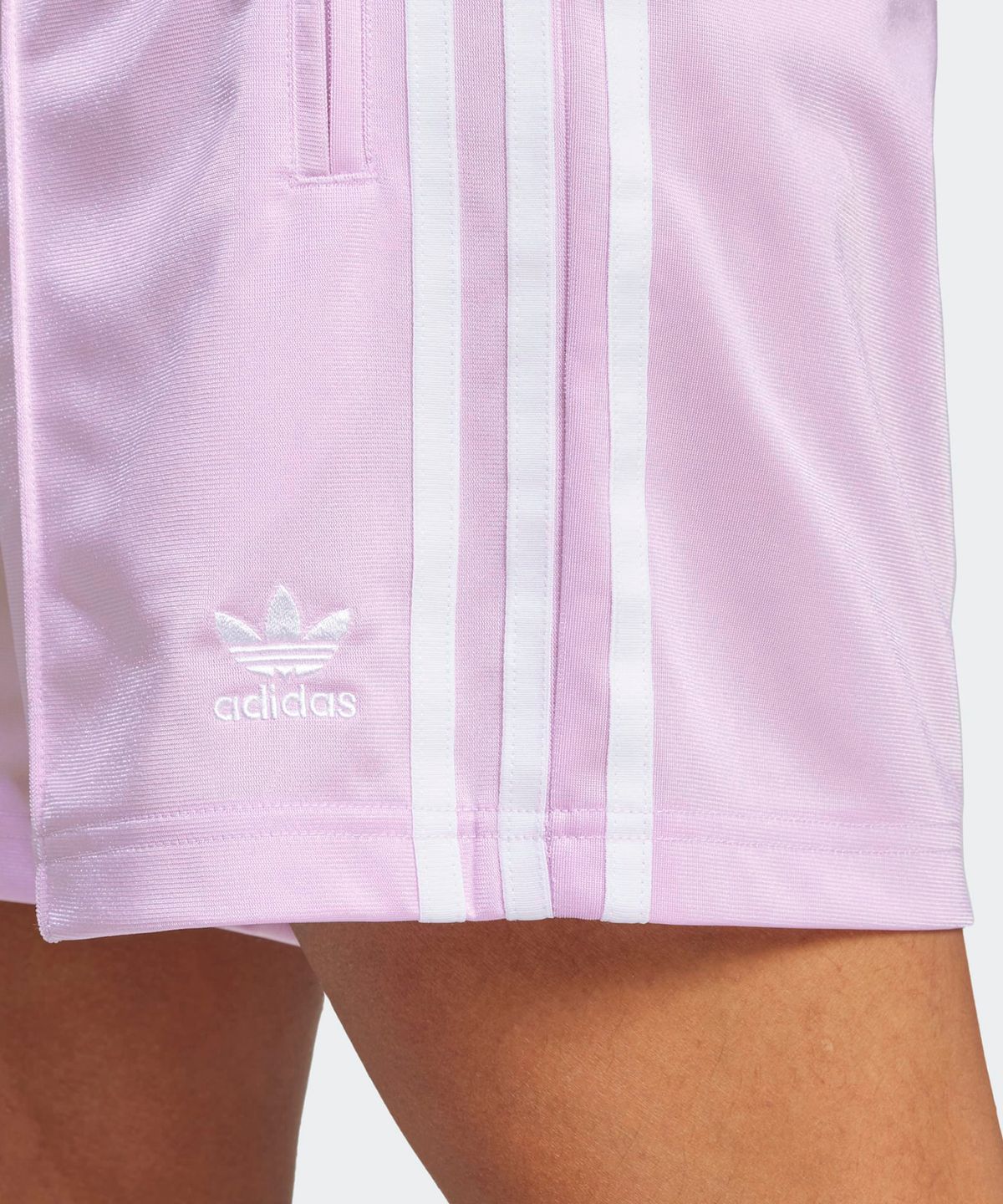 아디다스(ADIDAS) 파이어버드 숏 팬츠 - 라이트핑크 / JD0821