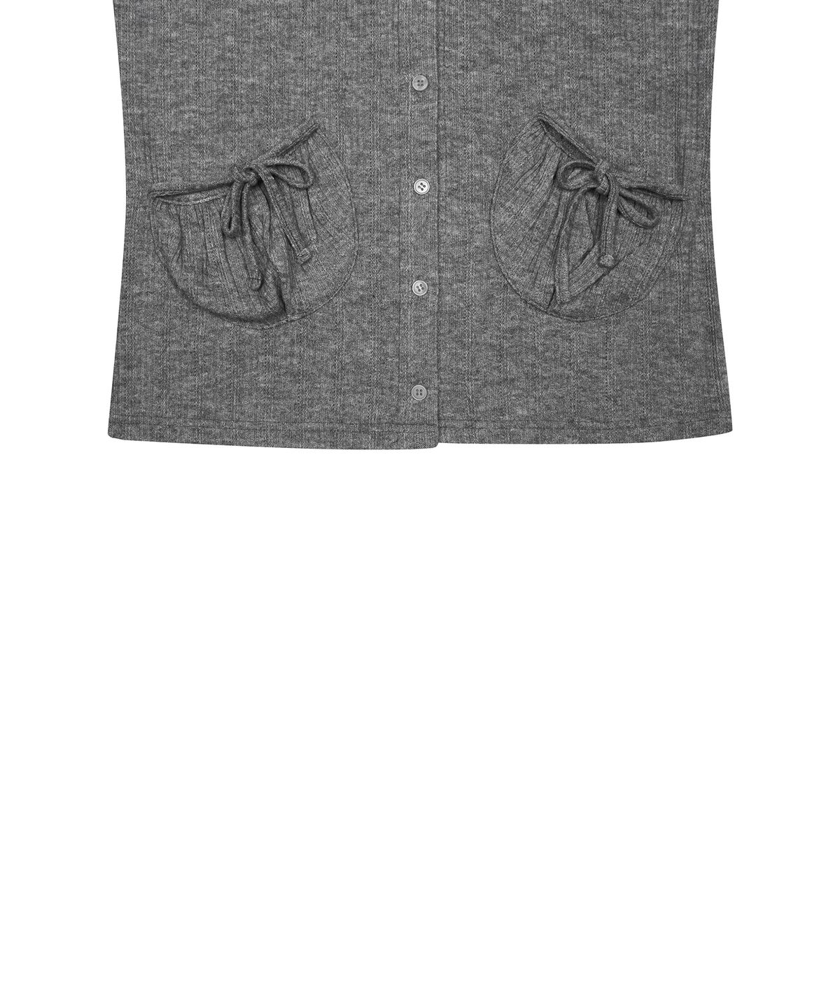 러브이즈트루(LUVISTRUE) SM PUFF CARDIGAN(GRAY)