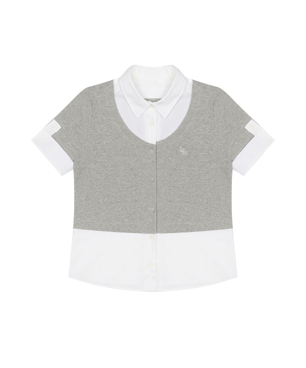 러브이즈트루(LUVISTRUE) LVTR SHIRT CARDIGAN(GRAY)