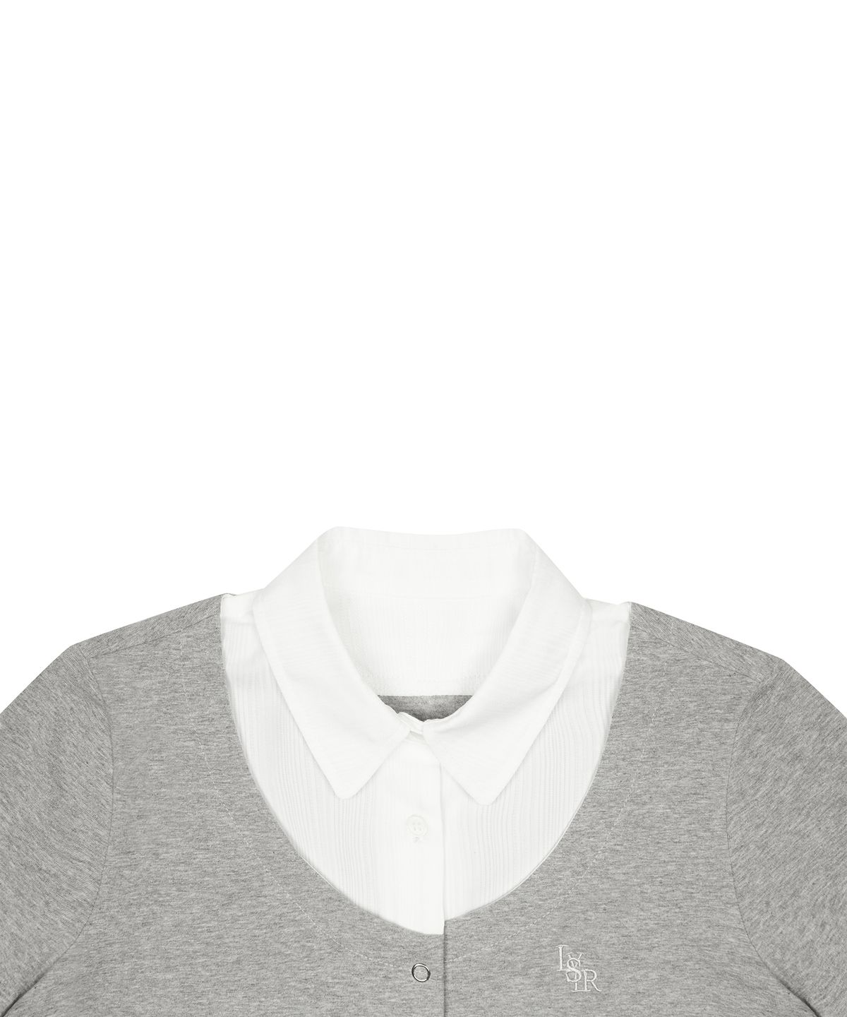 러브이즈트루(LUVISTRUE) LVTR SHIRT CARDIGAN(GRAY)