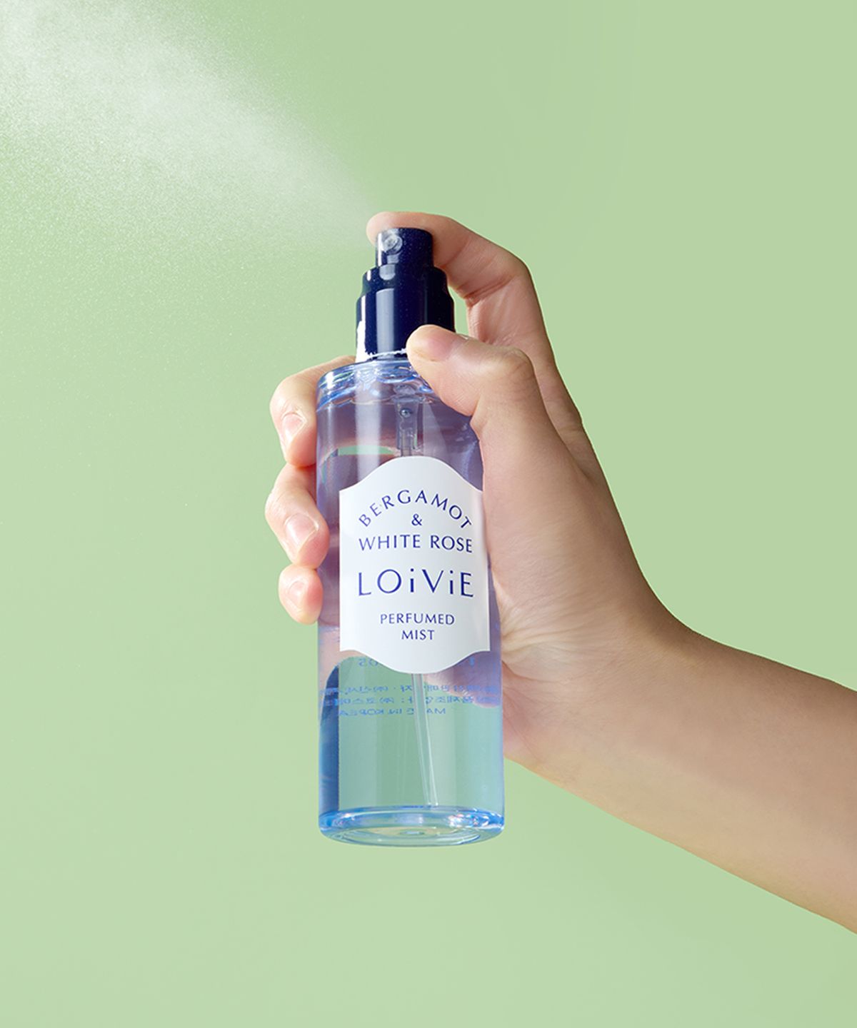 로이비(LOIVIE) 퍼퓸드 미스트 베르가못 앤 화이트 로즈 120ml