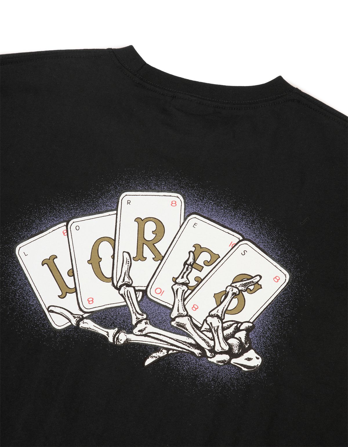 로어즈(LORES) Poker S/S Tee - Black