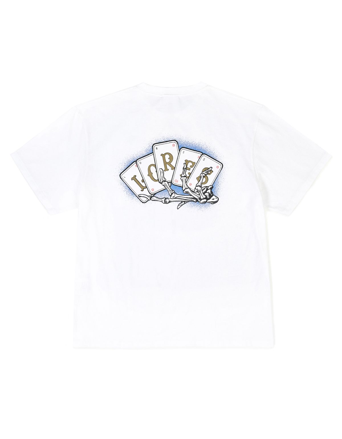 로어즈(LORES) Poker S/S Tee - White