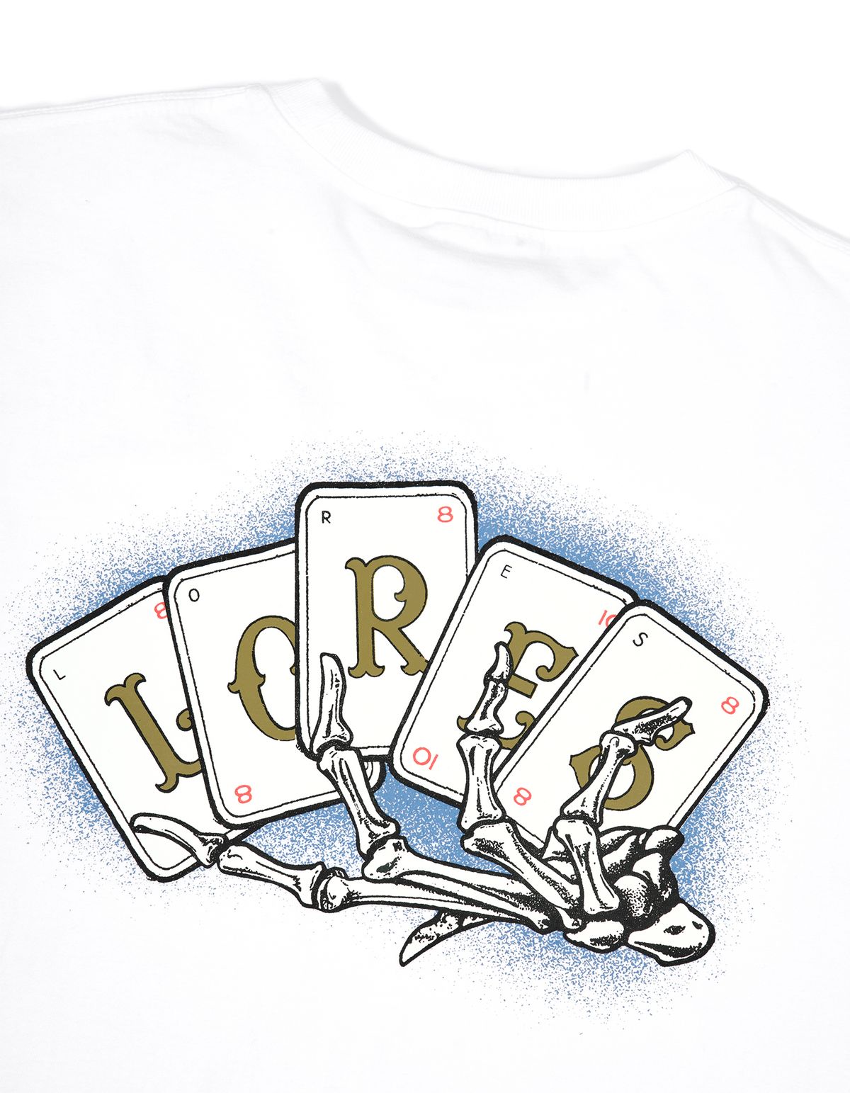 로어즈(LORES) Poker S/S Tee - White
