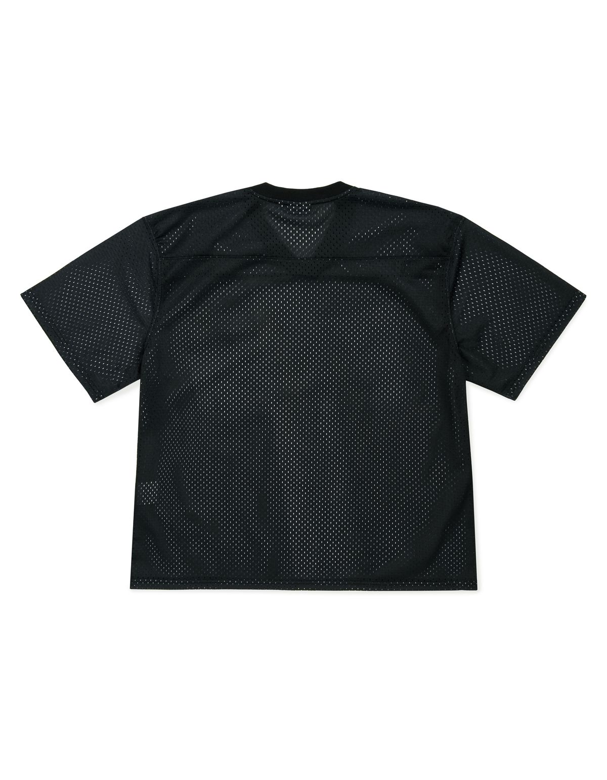 로어즈(LORES) Cross Mesh Football Jersey - Black