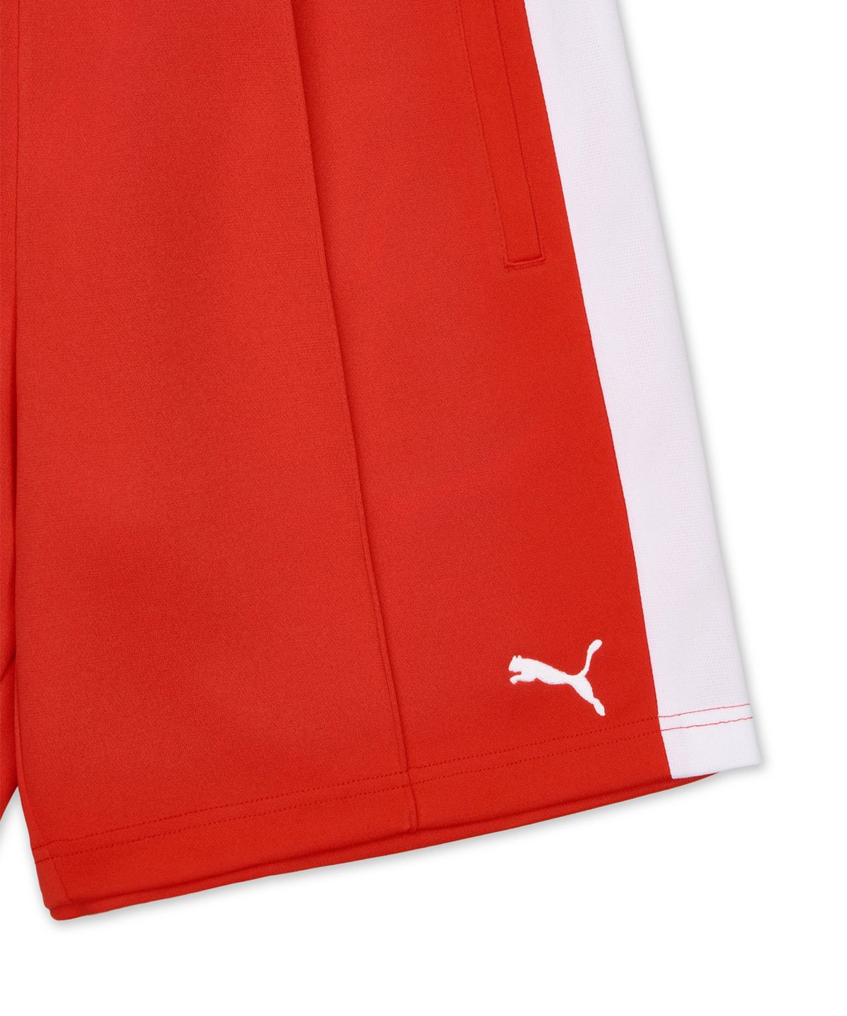 푸마(PUMA) 트랙 숏 팬츠 - 레드 / 950411-03