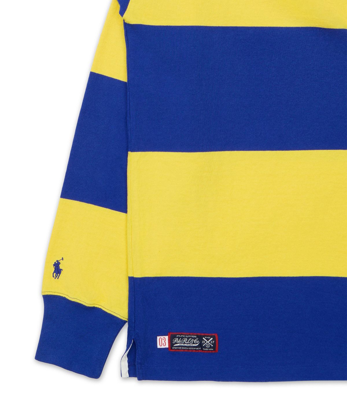폴로 랄프 로렌(POLO RALPH LAUREN) 폴로 랄프 로렌 양키스 럭비 셔츠-블루