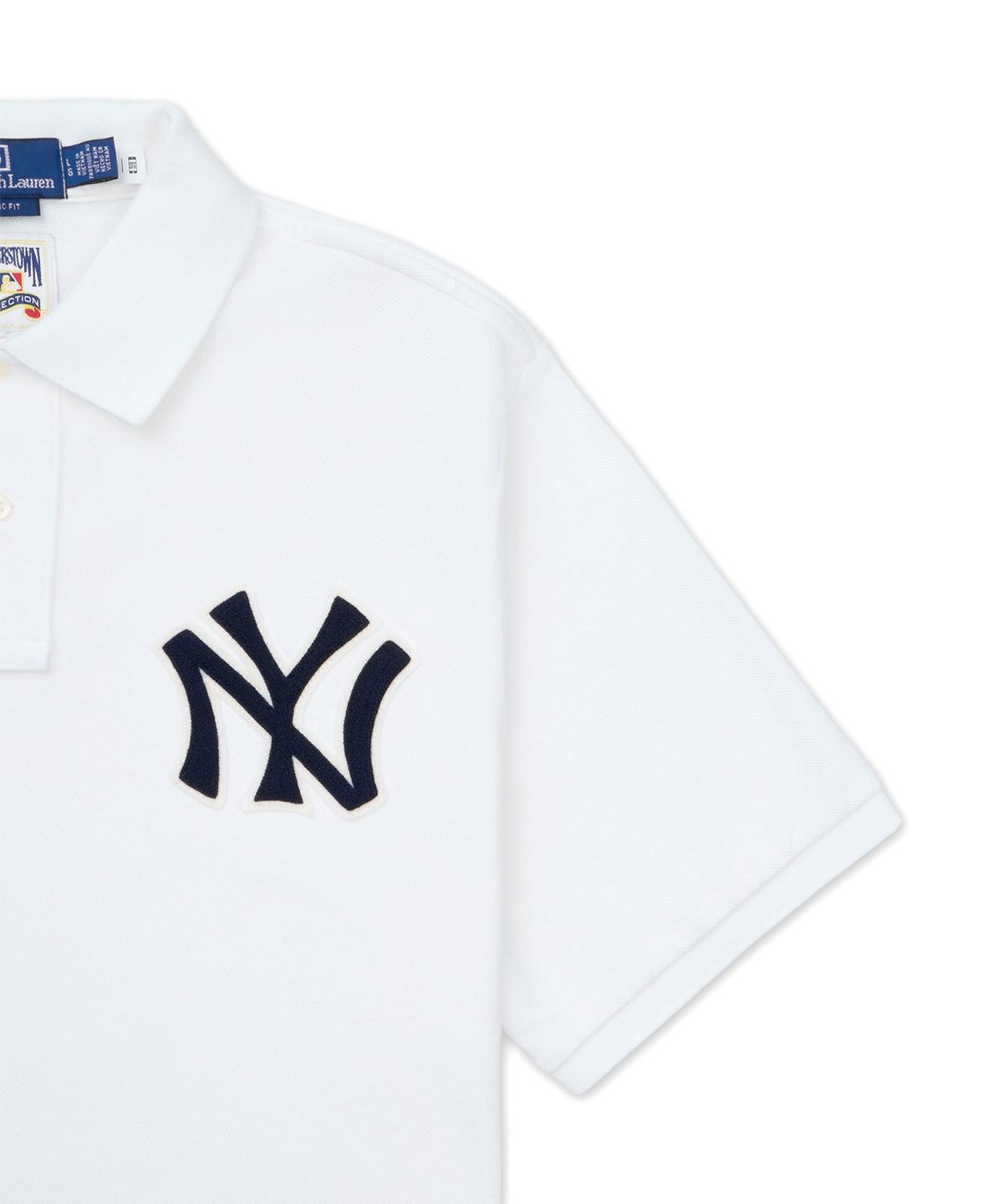 폴로 랄프 로렌(POLO RALPH LAUREN) 폴로 랄프 로렌 양키스 폴로 셔츠-화이트