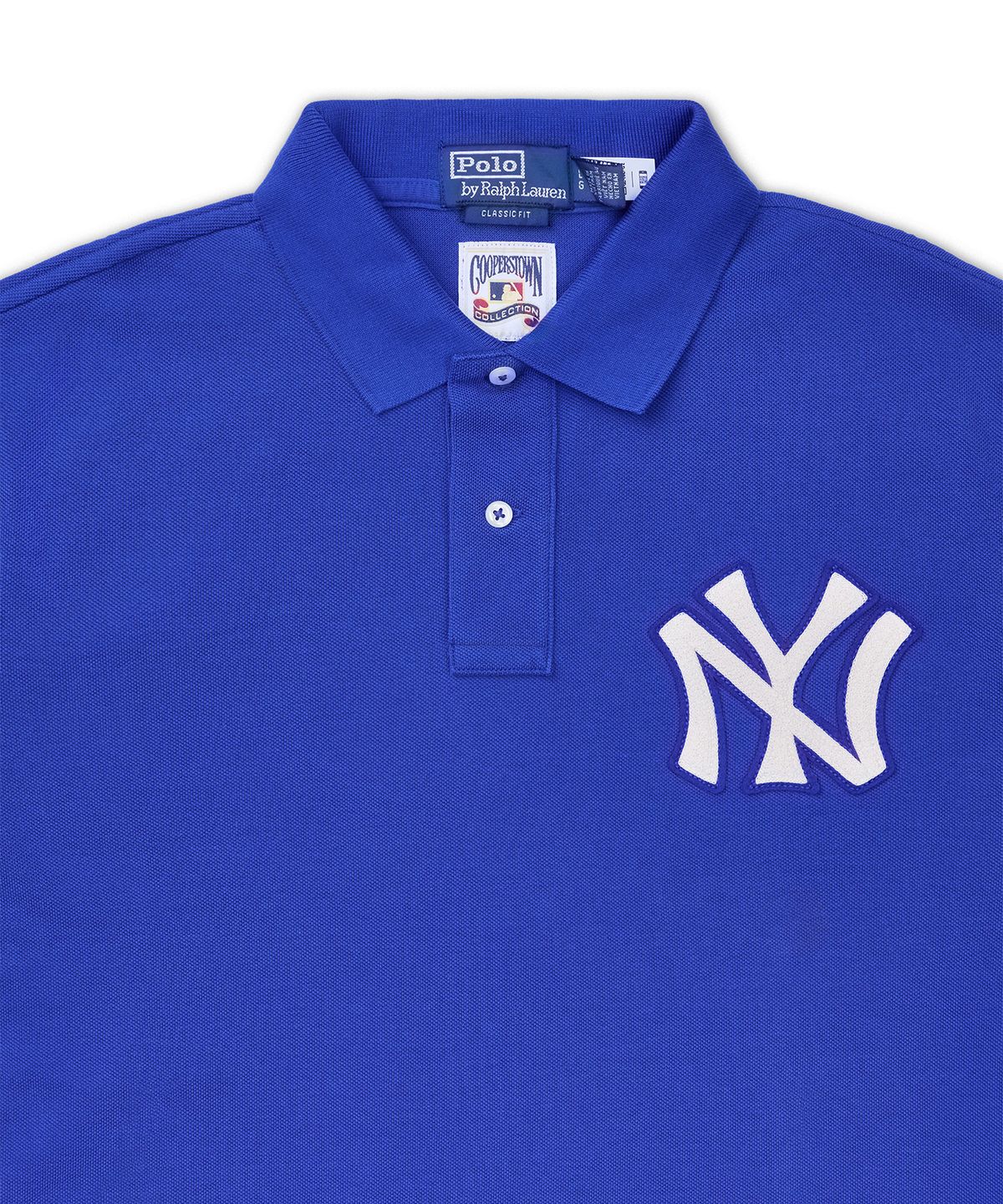 폴로 랄프 로렌(POLO RALPH LAUREN) 폴로 랄프 로렌 양키스 폴로 셔츠-블루