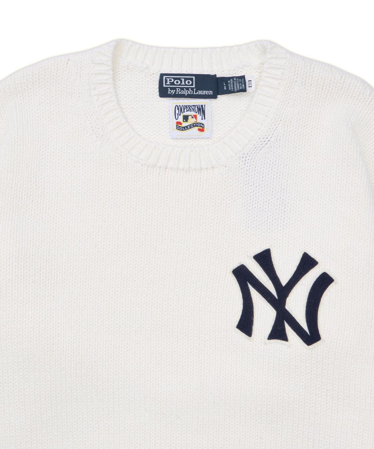폴로 랄프 로렌(POLO RALPH LAUREN) 폴로 랄프 로렌 양키스 스웨터-화이트