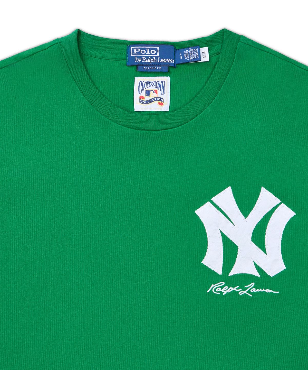 폴로 랄프 로렌(POLO RALPH LAUREN) 폴로 랄프 로렌 양키스 저지 티셔츠-그린