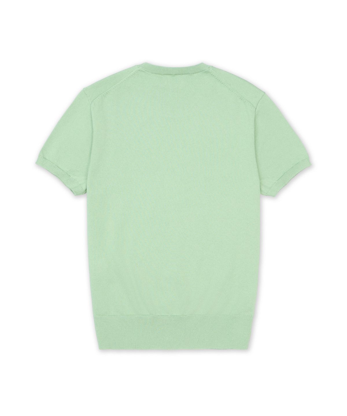 폴로 랄프 로렌(POLO RALPH LAUREN) 코튼 블렌드 숏 슬리브 스웨터-미디움 그린