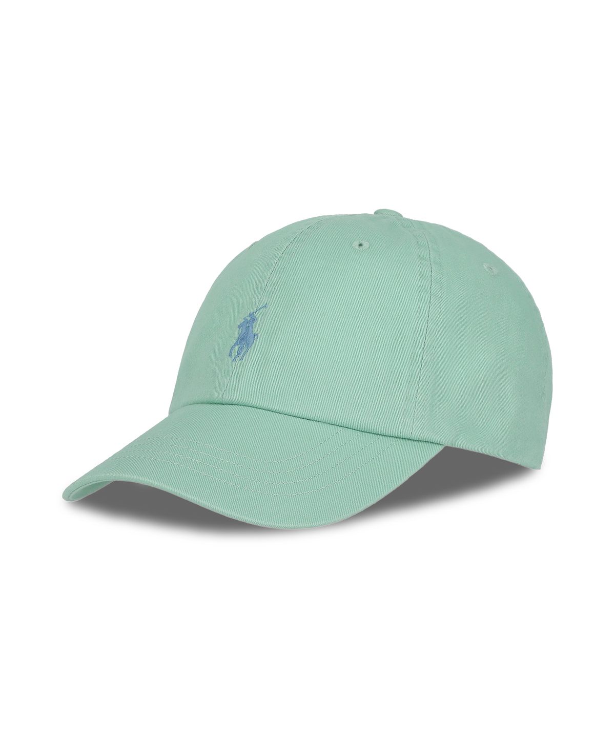 폴로 랄프 로렌(POLO RALPH LAUREN) 코튼 치노 볼 캡-그린