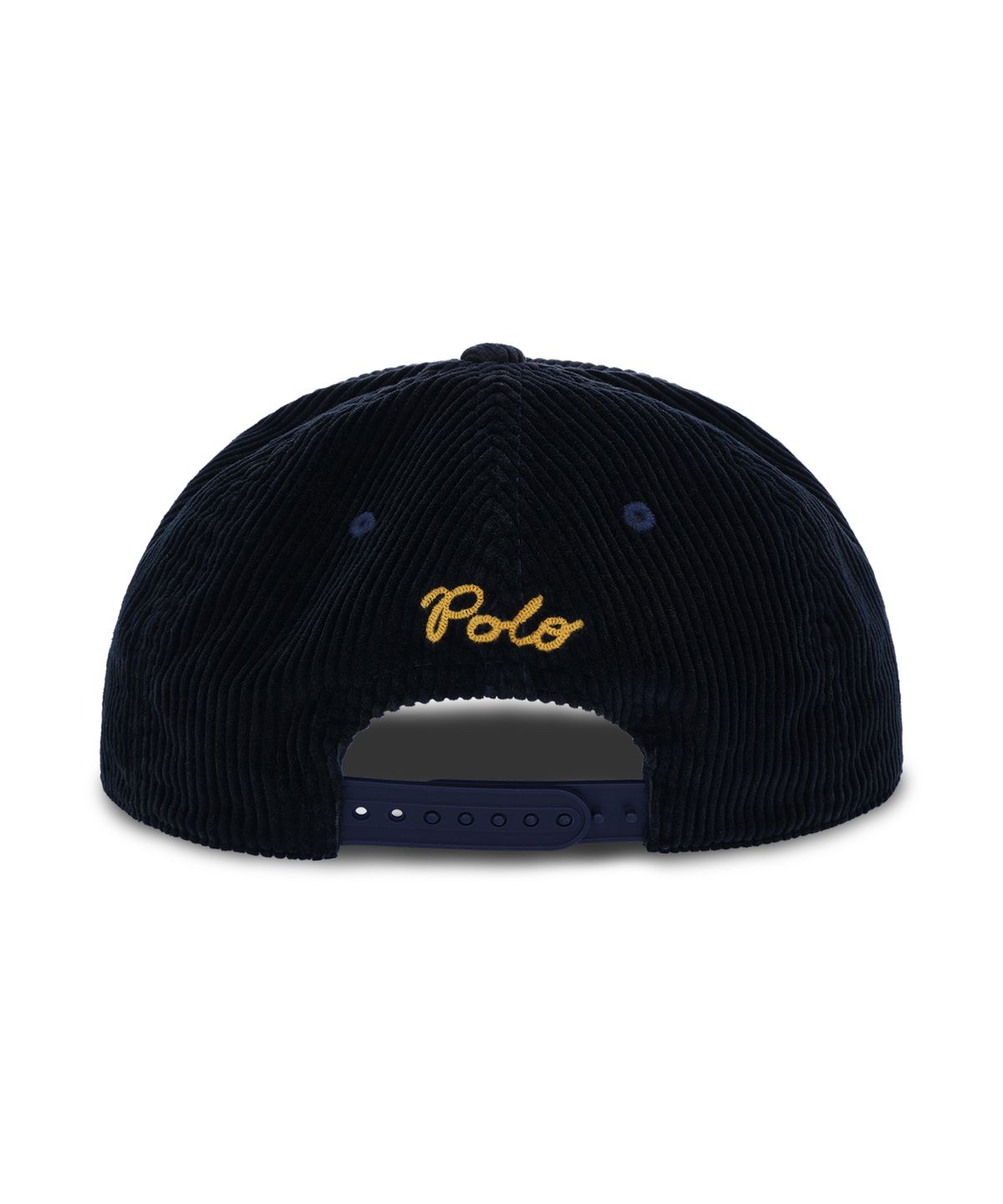 폴로 랄프 로렌(POLO RALPH LAUREN) 임브로이더 코듀로이 캡-네이비