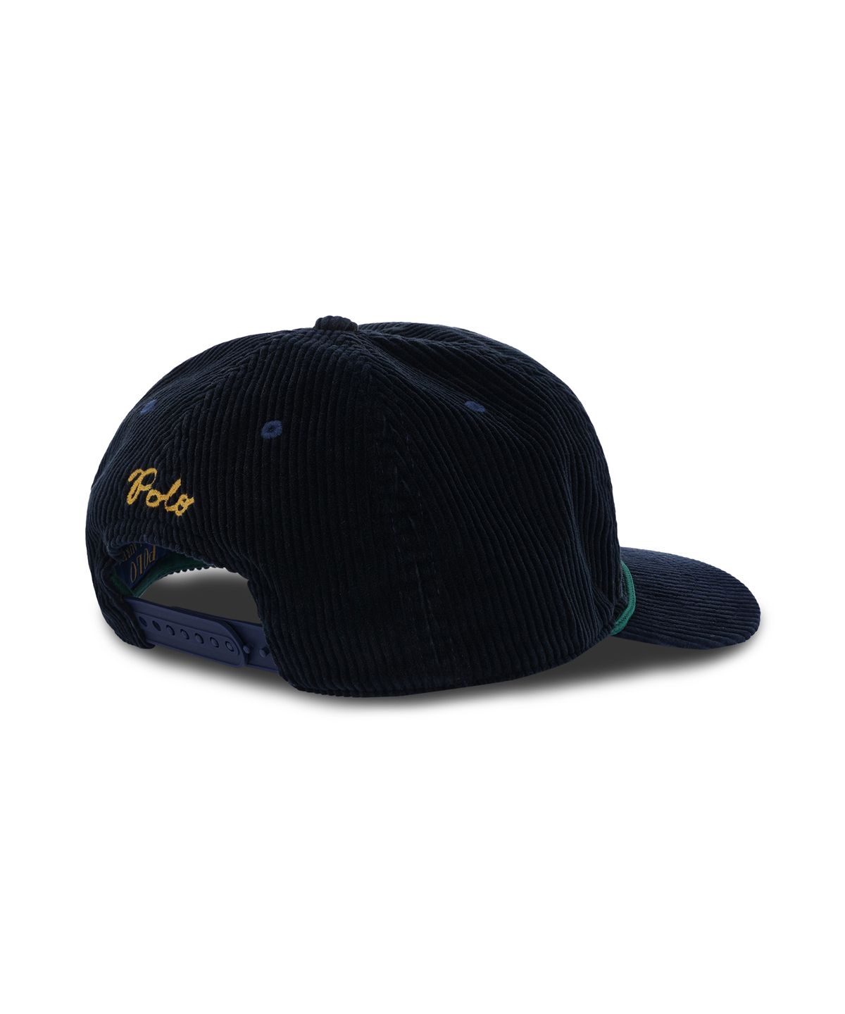 폴로 랄프 로렌(POLO RALPH LAUREN) 임브로이더 코듀로이 캡-네이비