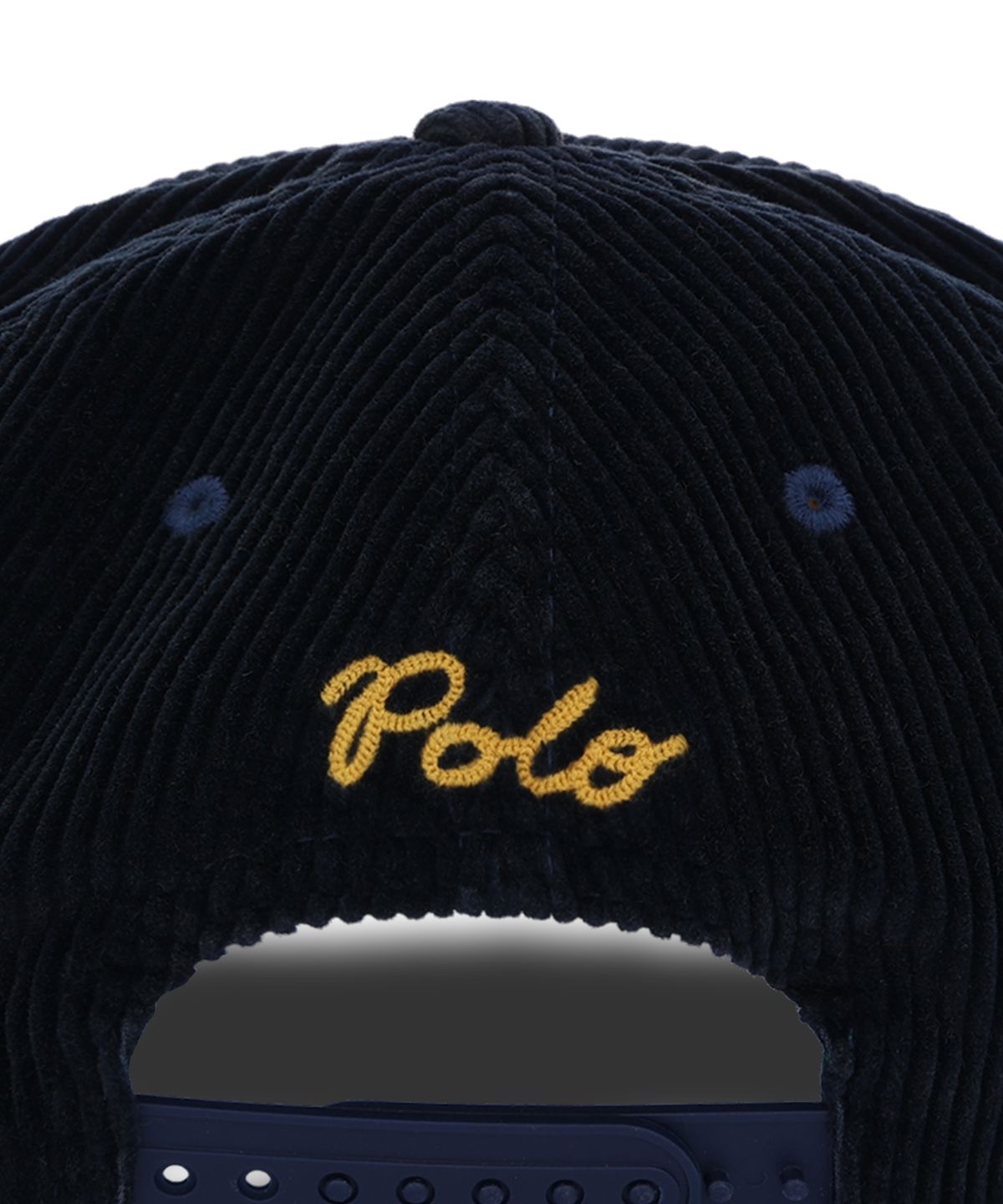 폴로 랄프 로렌(POLO RALPH LAUREN) 임브로이더 코듀로이 캡-네이비