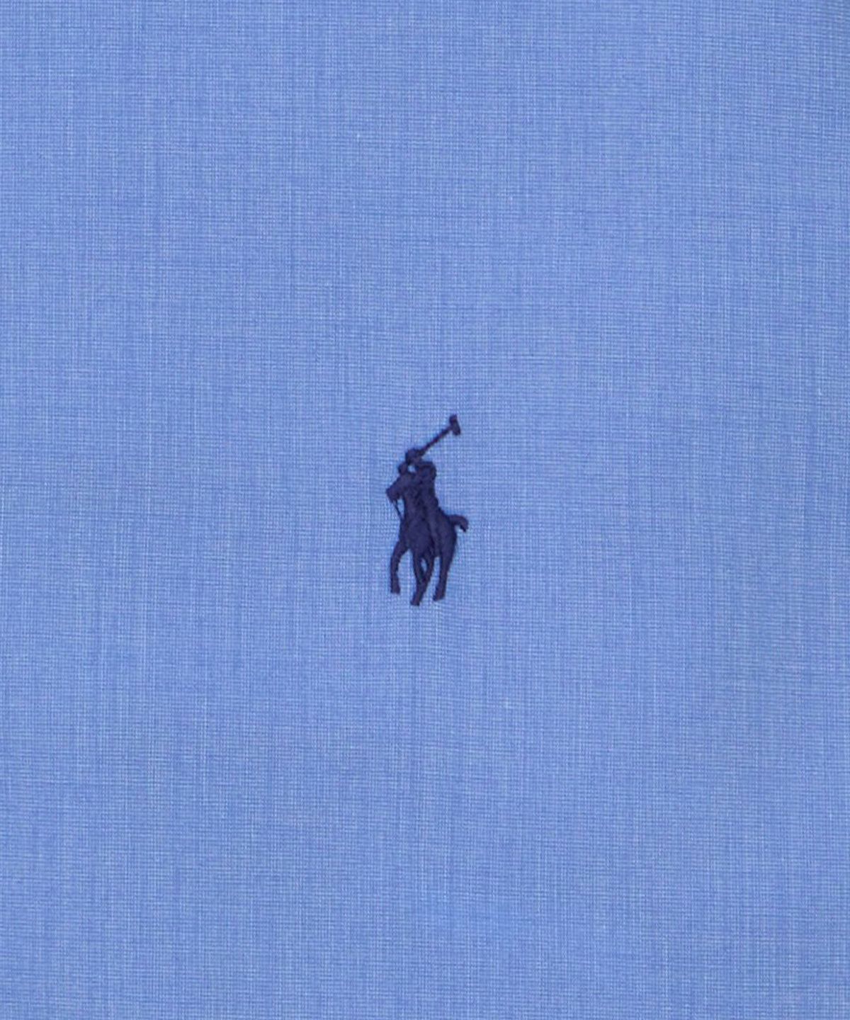 폴로 랄프 로렌(POLO RALPH LAUREN) 커스텀핏 스트레치 포플린 셔츠-블루